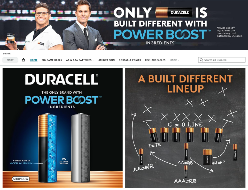 duracell brand store on amazon us