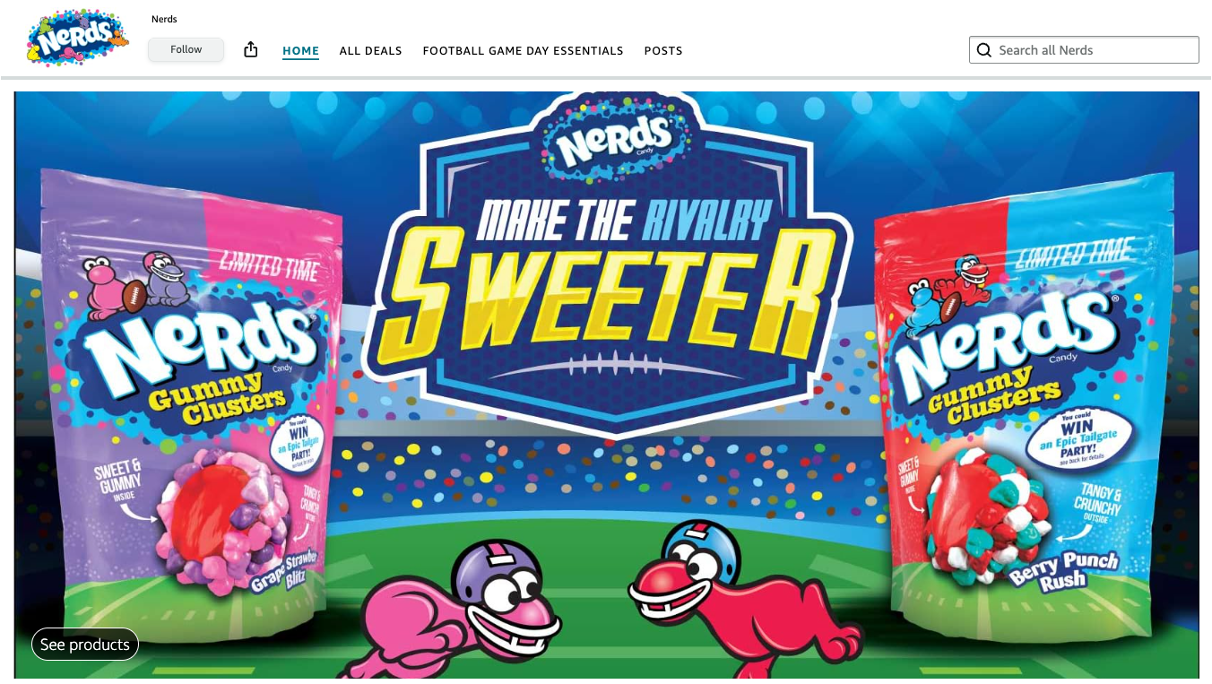 nerds brand store on amazon us